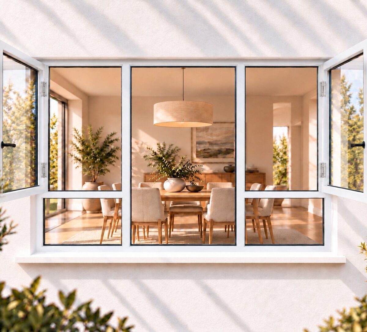 kenzo shh2118w white 2100x1800mm side hung window