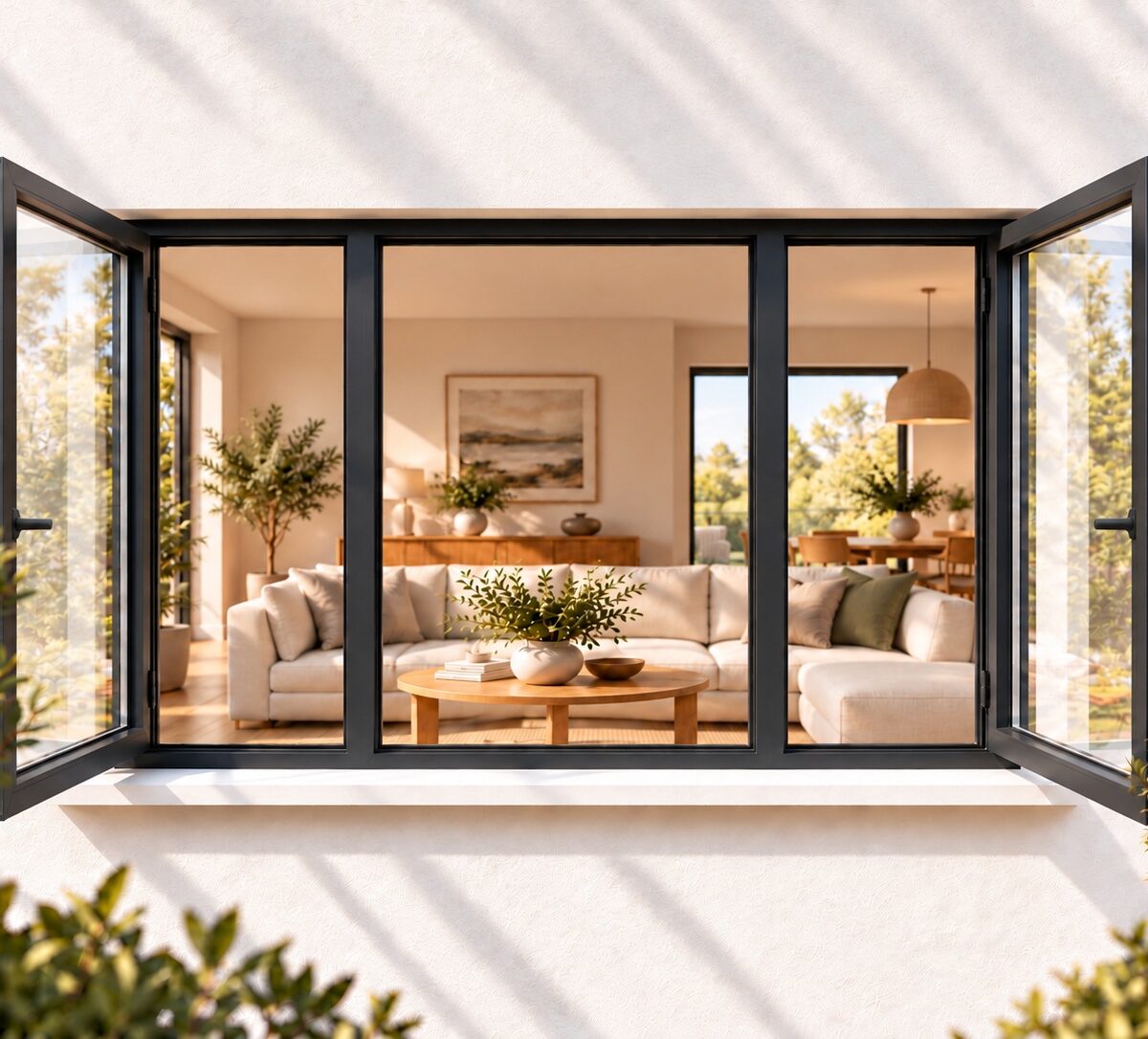 kenzo shh219c charcoal 2100x900mm side hung window