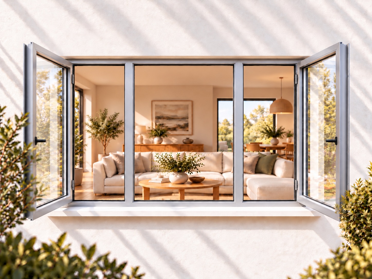 kenzo shh219s silver 2100x900mm side hung window kenzo shh219s silver 2100x900mm side hung window