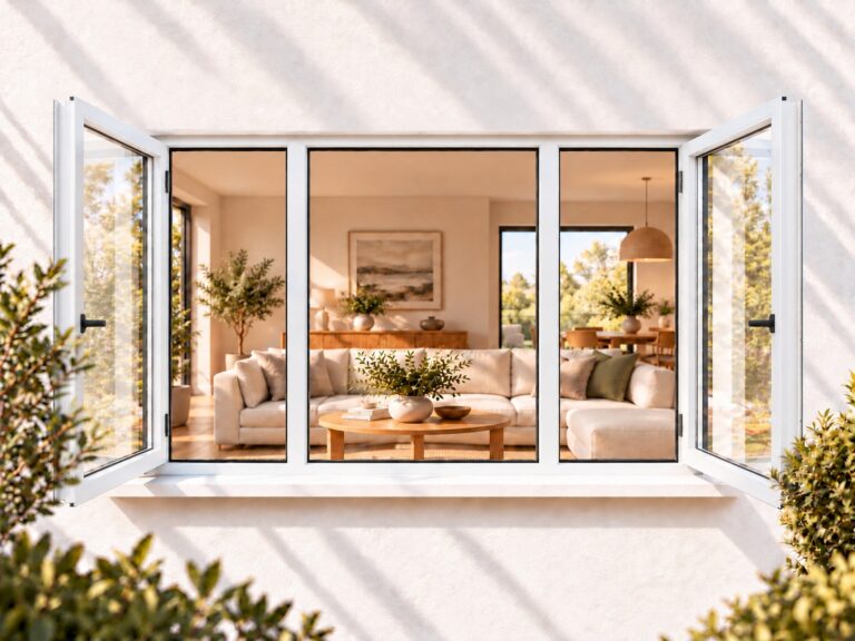 kenzo shh219w white 2100x900mm side hung window