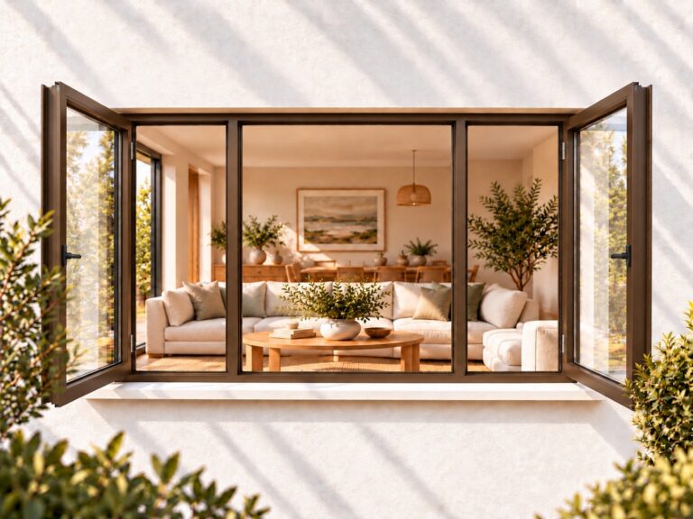 kenzo shh2412b bronze 2400x1200mm side hung window