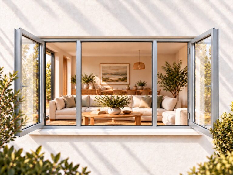 kenzo shh2412s silver 2400x1200mm side hung window