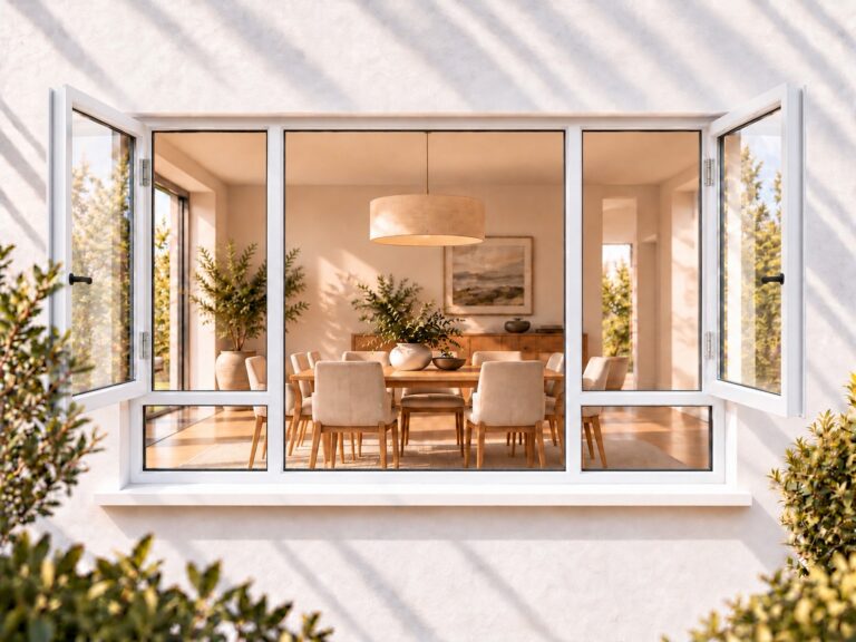 kenzo shh2415w white 2400x1500mm side hung window