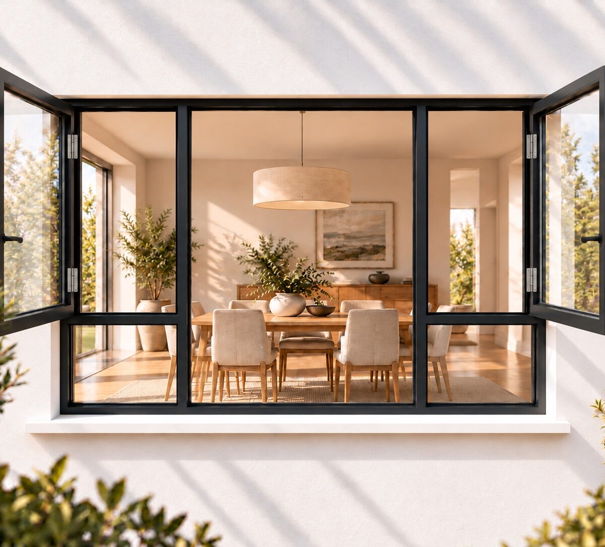 kenzo shh2418c charcoal 2400x1800mm side hung window