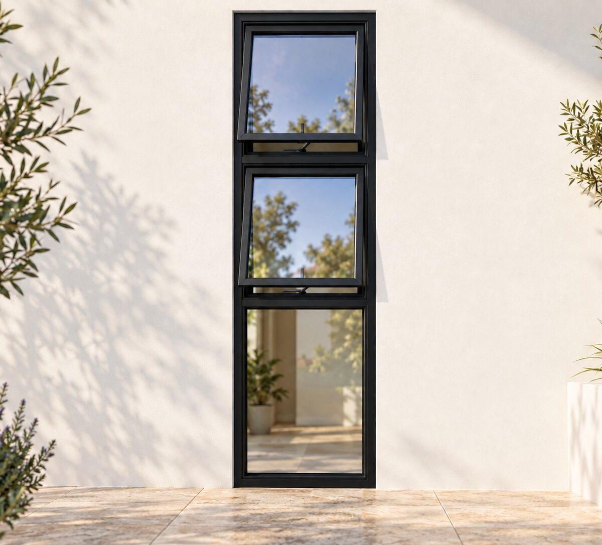 kenzo sl621bl black 600mm sliding door sidelight